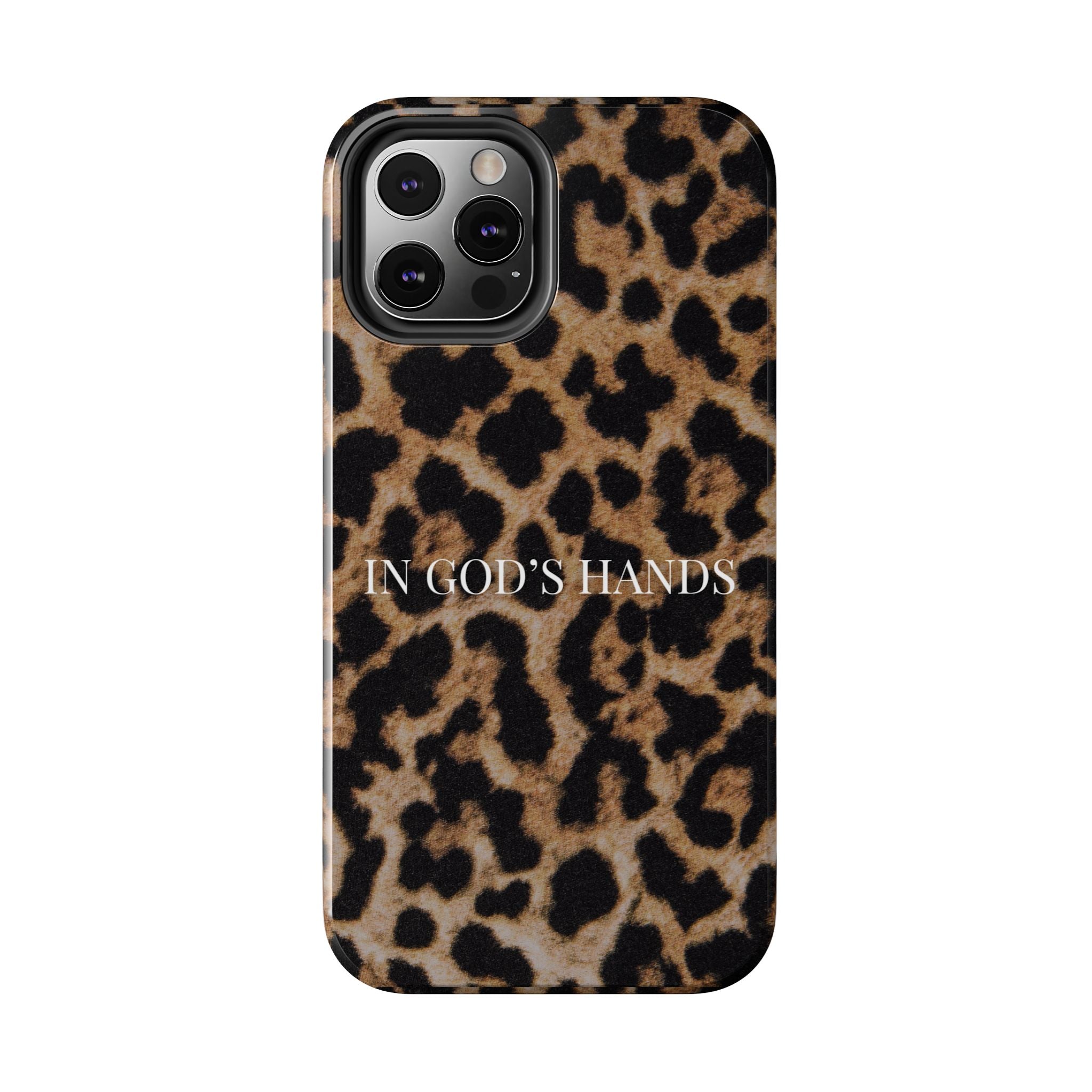 Leopard "In God's Hands" Phone Case