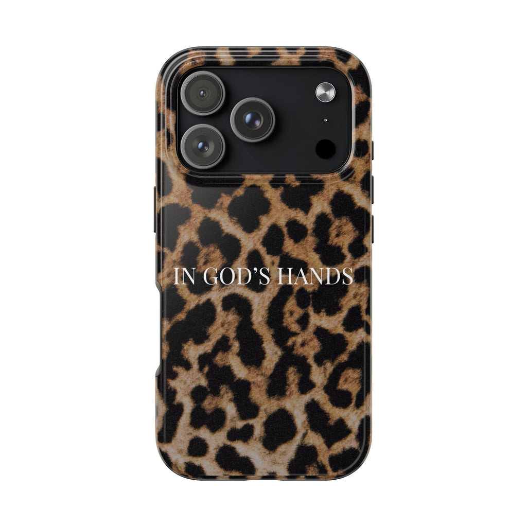 Leopard "In God's Hands" Phone Case