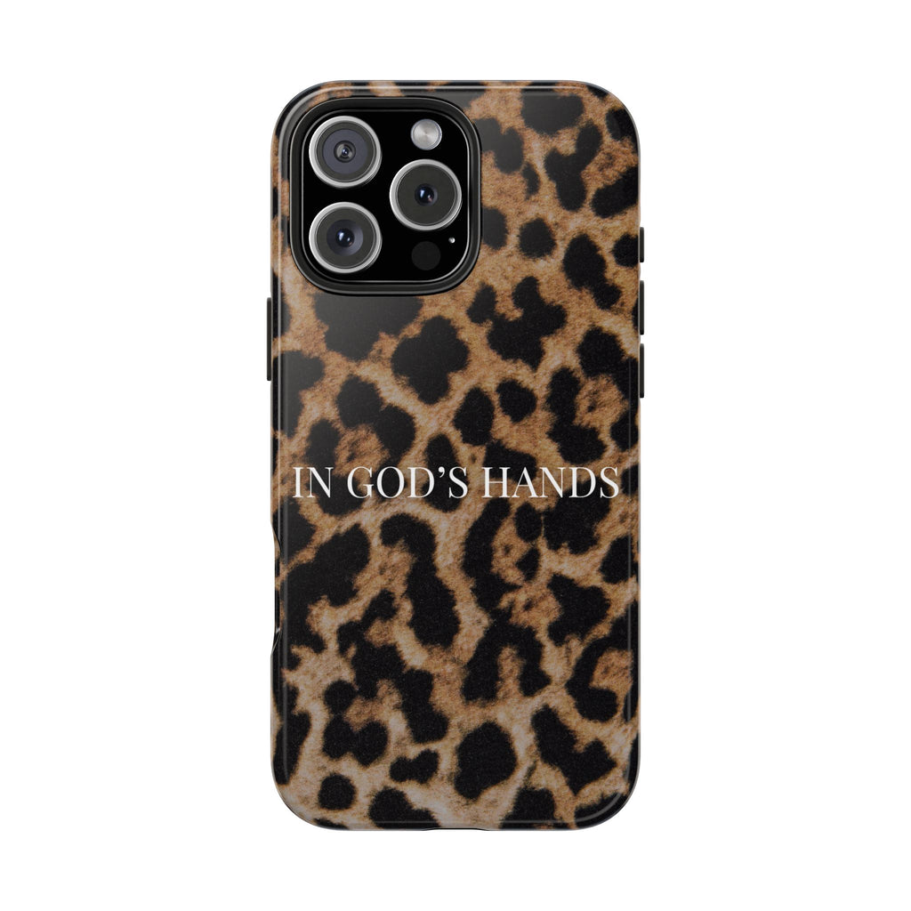 Leopard "In God's Hands" Phone Case
