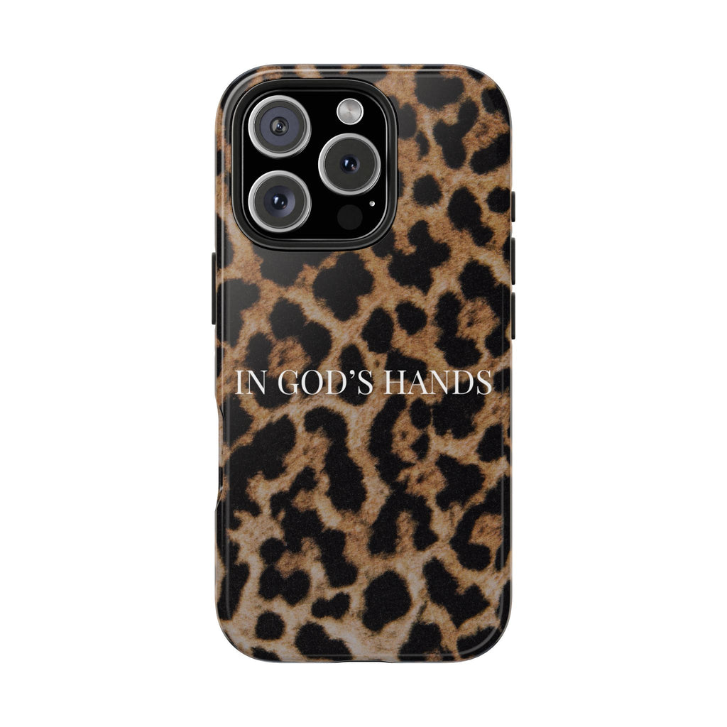 Leopard "In God's Hands" Phone Case